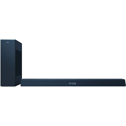 Philips barre de Son bluetooth avec Caisson de Basse Sans Fil 240W noir