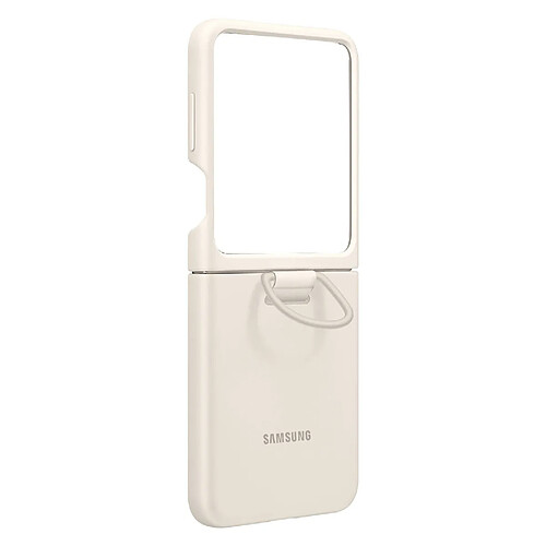 Coque Officiel Samsung Z Flip 5 Crème