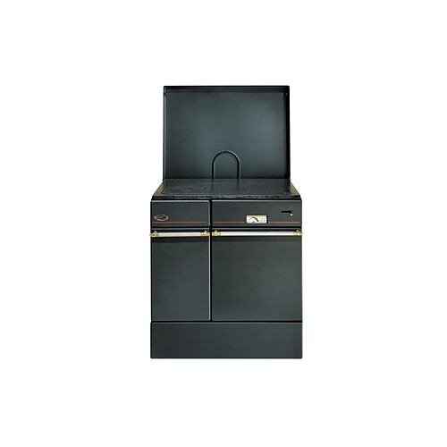 Cuisinière à bois 10kw noir - 240162NOIRPOLI - GODIN