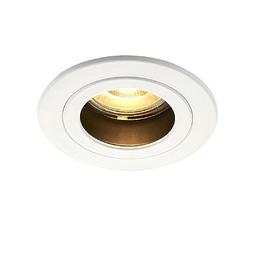 Saxby Downlight encastré 50W peinture blanche mate