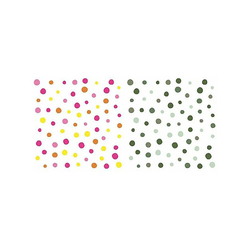 PAPSTAR Serviette à motif 'Colorful Dots', 330x330 mm, rose ()