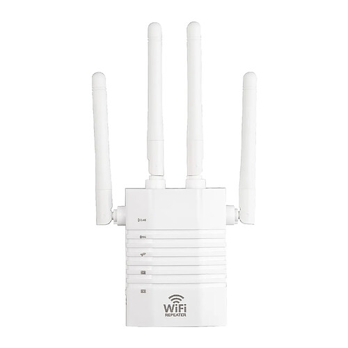 Antenne Du Routeur 4 Répéteur D'extension De Gamme Wifi Double Bande 1200Mbps 2,4 Et 5 GHz