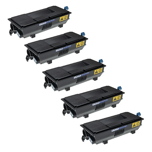 vhbw 5x Toner compatible avec Kyocera ECOSYS P 3060 dn, 3145 dn, 3150 dn imprimante - Cartouches toner compatible + réservoir toner, noir