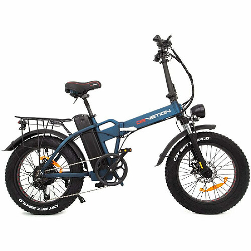 Vélo Électrique DrveTion AT20 - 20*4.0 Pouces Moteur 750W Batterie 48V10Ah Autonomie 35-45KM - Bleu Mat