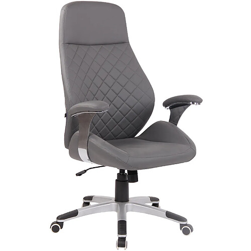 Non Chaise de bureau en simili cuir Layton