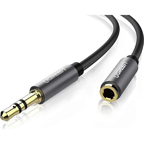 UGreen Jack 3.5mm - Jack 3.5mm 1.5m noir (UGR550BLK)