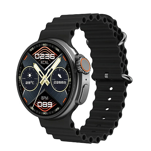 Yonis Montre Connectée Or 1.39' TFT Bluetooth Santé Sport