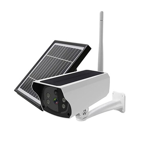 Totalcadeau Camera de surveillance Solaire Carte SIM 3G et 4G waterproof IR