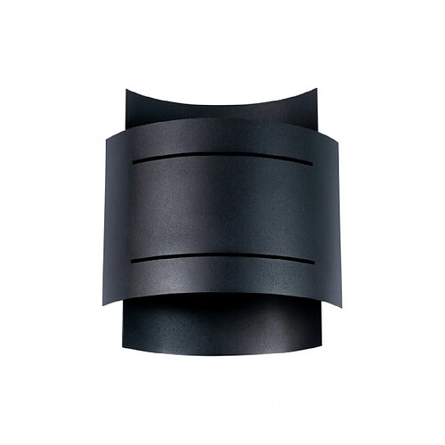 Luminaire Center Applique murale Hestia Up Acier Noir 1 ampoule 23cm