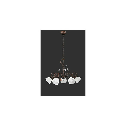 TRIO LIGHTING Chandelier Traditio Rouille Antique 5x40W E14