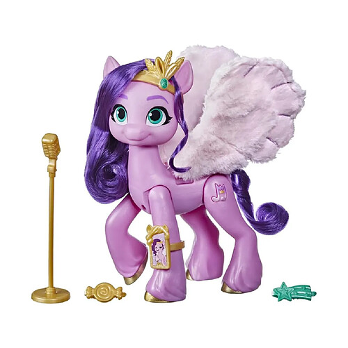 My Little Pony Figurine articulée de Princesse Pétales Star Musicale Violet