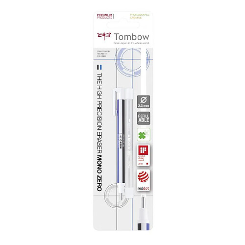 TOMBOW Stylo correcteur 'MONO zero', pointe ogive, blister ()