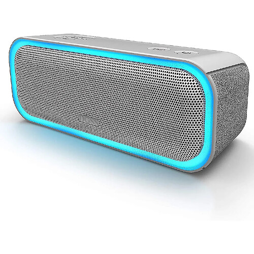 Universal Coscelia Doss Bluetooth Portable Bluetooth avec effets lumineux, IPX5 ImperroPing, haut-parleur sans fil 20 W, autonomie 20H, technologie TWS, port USB, AUX AN