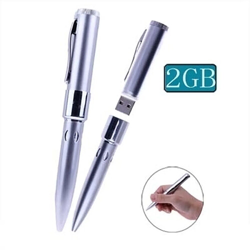 Wewoo Clé USB argent 2GB USB2.0 Pen Driver