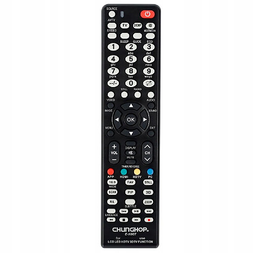 GUPBOO Télécommande Universelle de Rechange pour salut sens TV hydfsr-0116 CN-21642 hydfsr-0122 CN