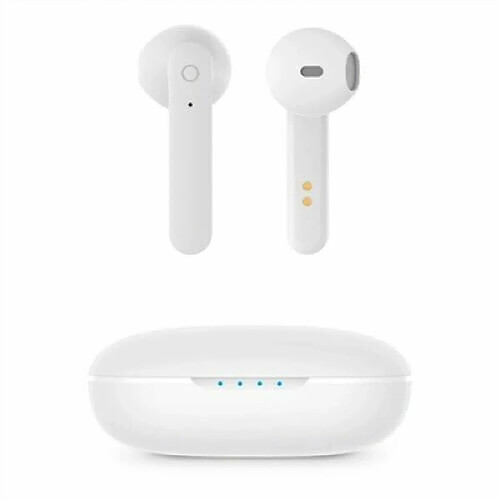 SPC Zion GO Écouteurs Sans Fil Bluetooth 5.0 Intra Auriculaire Blanc