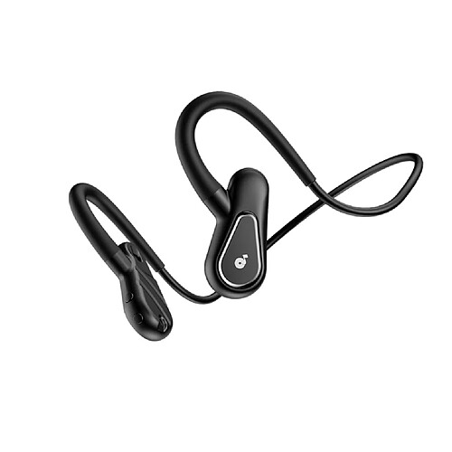 Universal Écouteurs Bluetooth sans fil, forme conductrice osseuse, pas d'oreille, mouvement imperméable, lecteur microphone, écouteurs anti-bruit.