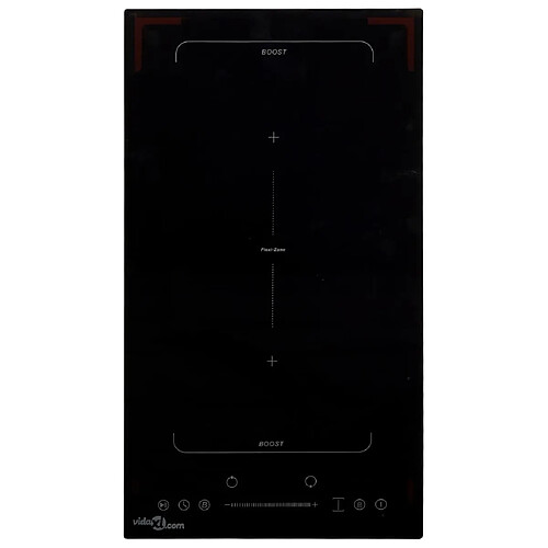 vidaXL Plaque de cuisson à induction 2 brûleur Contrôle tactile 3500W