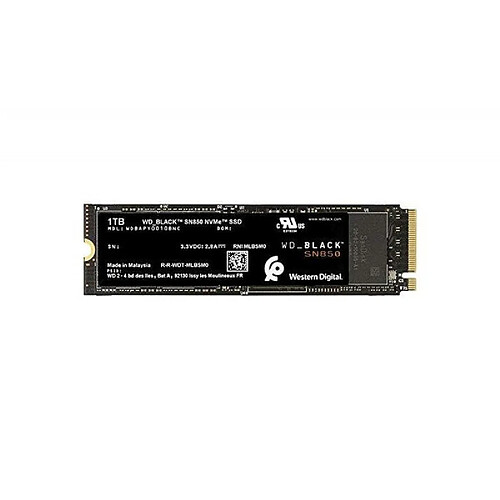 Disque SSD interne Western Digital WD_Black SN850 NVMe 1To