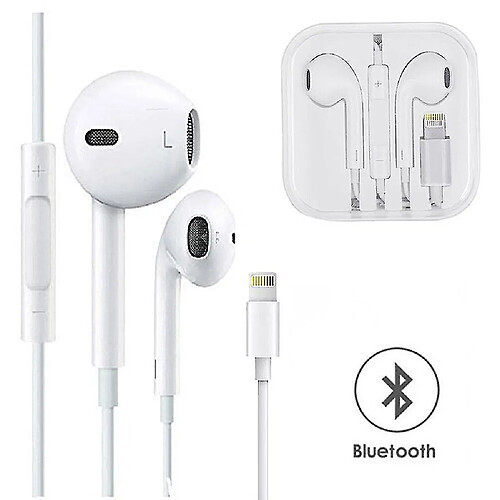 Universal Casque Bluetooth pour 10/8/8PLUS X Lightning Stéréo.