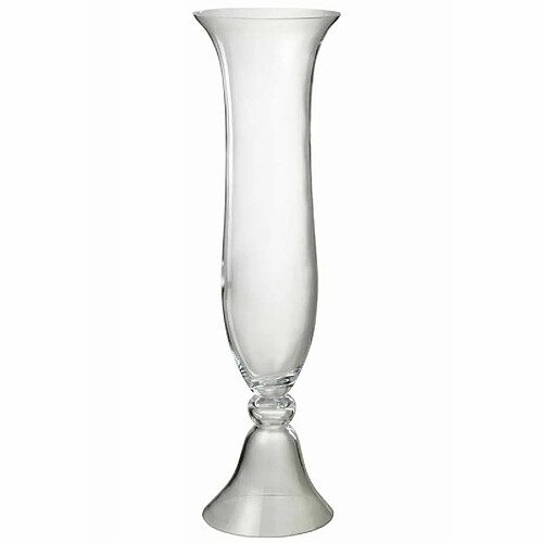 Paris Prix Vase Design en Verre Elsa 99cm Transparent