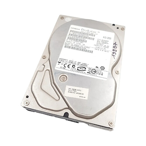 Disque Dur 500Go SATA 3.5 Hitachi Deskstar HDP725050GLA360 7200rpm 16Mo · Reconditionné