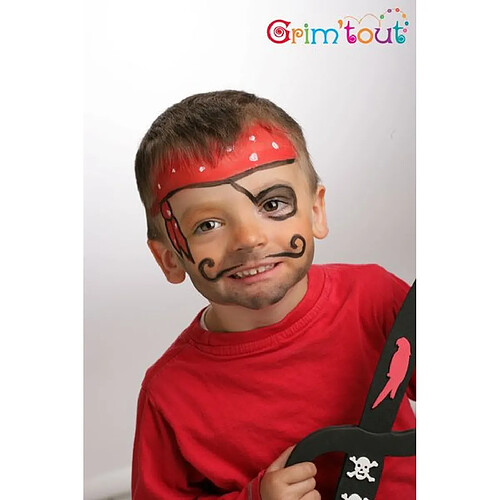 Ludendo Set de maquillage grimtout 4 couleurs pirates