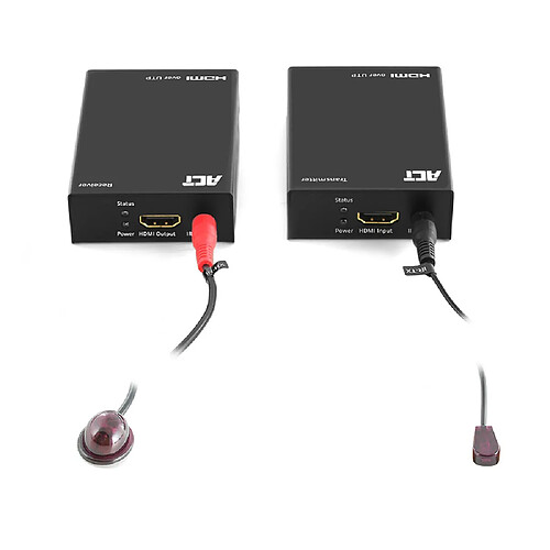 Act Editions ACT AC7810 extension audio/video Émetteur et récepteur AV Noir