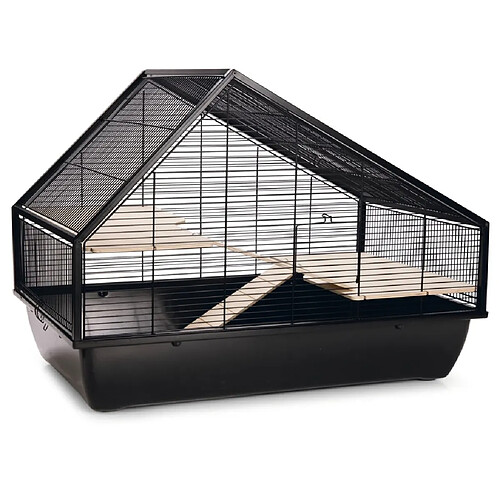 Beeztees Cage pour rongeurs Boas 76x46x57 cm Noir