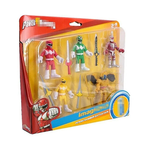 Universal Powers Toys Dinosaur Rangers 5 Pack Action Figure Mighty Morphin Power Figures