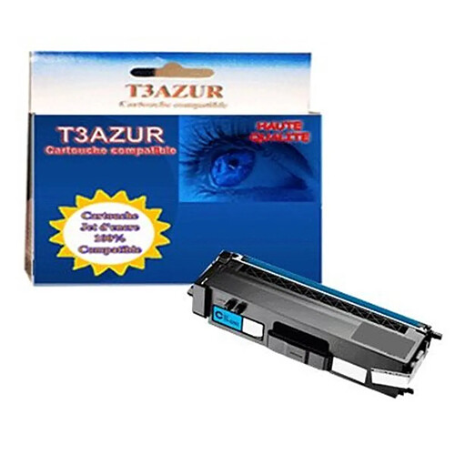 T3AZUR – TN328C - Toner compatible Brother HL4570CDW / HL4570CDWT Cyan