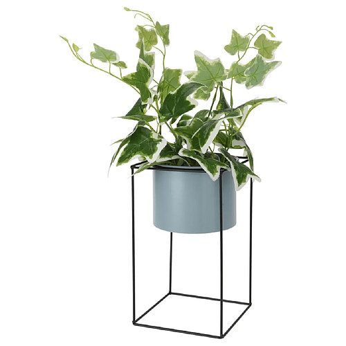 Es Collection H&S Collection Plante artificielle en pot avec support en métal 44 cm