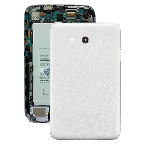 Wewoo Coque Arrière Batterie pour Galaxy Tab 3 V T116 Blanc