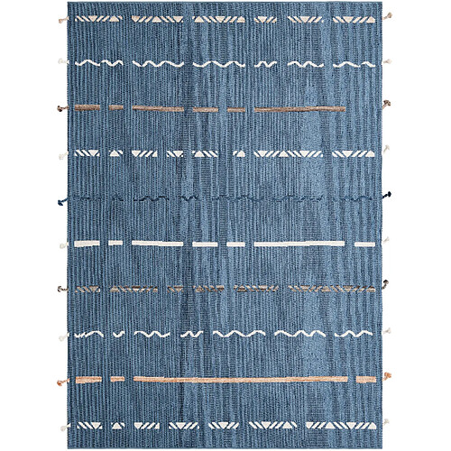 Hadorn Tapis - 150x80 - Bleu - Juniper Greka