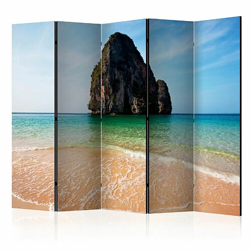 Paris Prix Paravent 5 Volets Rock Formation By Shoreline, Andaman Sea, Thailand 172x225cm