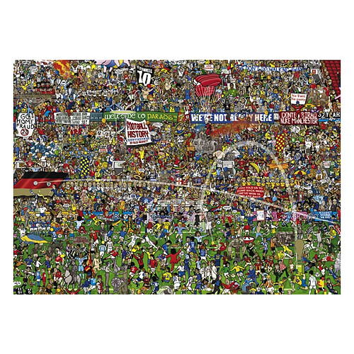 Heye Puzzle 3000 pièces : Histoire du Football : edition Spéciale