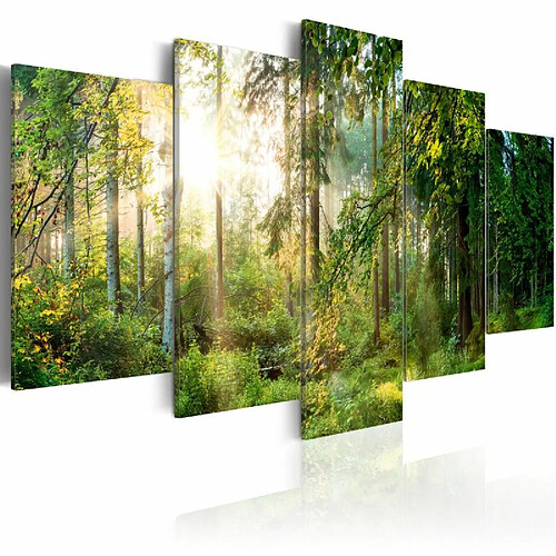 Paris Prix Tableau Imprimé Green Sanctuary 50 x 100 cm