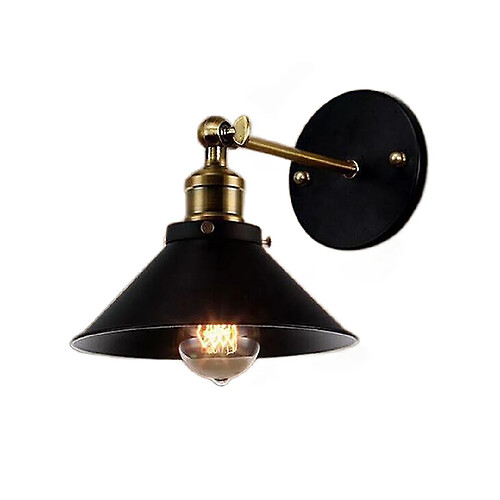 Universal Vin moderne grenier métal double applique murale laiton vintage style rustique E27 Edison luminaire luminaire 110V/220V