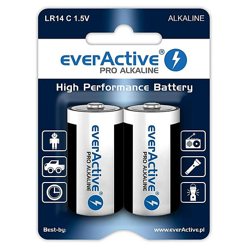 Bigbuy Batteries Everactive Pro Alcaline (rénové a)