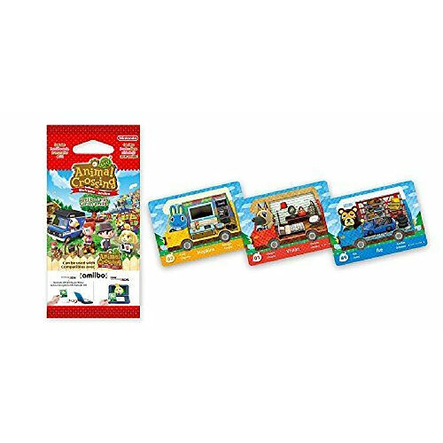 Nintendo Paquet de 3 cartes : ``Animal Crossing`` - New Leaf Welcome amiibo