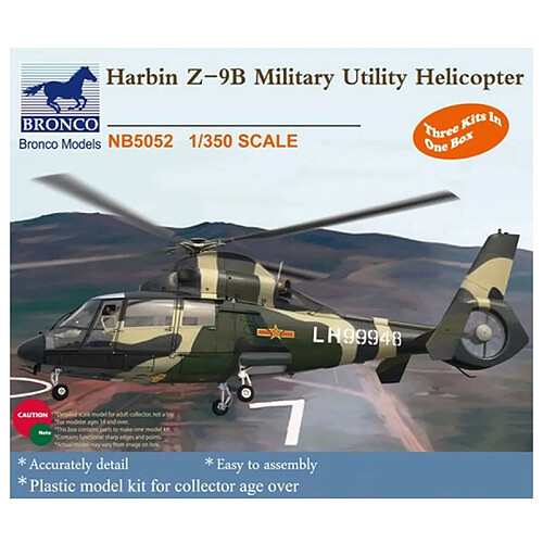 Bronco Models Maquette hélicoptère : Harbin Z-9B military utility Chinois 2000