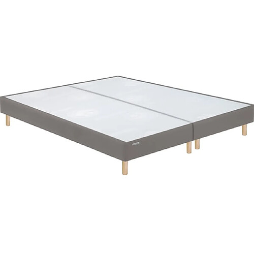 Bultex Sommier 2 x 90 x 200 Vitality ferme enduit taupe Duo 1820 (180x200)