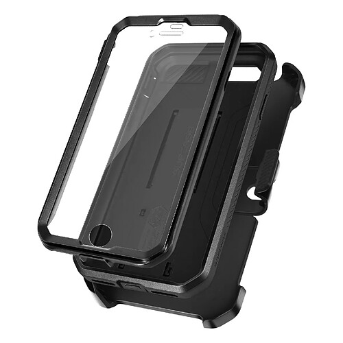 Coque iPhone SE 2022, 2020, 8 et 7 Multicouche Unicorn Beetle Pro Supcase - Noir