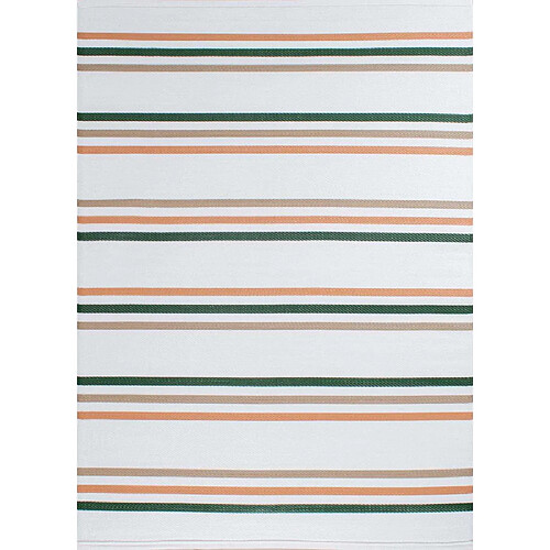 Jardindeco Tapis extérieur en polypropylène Spargi 1742 vert 180 x 280 cm.