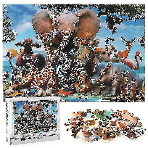 Universal Copoz Animal World Puzzle Puzzle