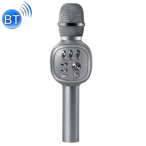 Wewoo Microphone haute qualité sonore portable KTV enregistrement karaoké à condensateur sans fil Bluetooth (noir)