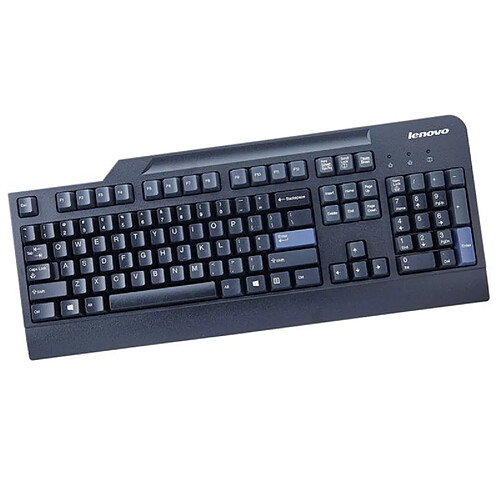 Clavier QWERTY Noir USB Lenovo KB1021 00XH537 PC Keyboard 104 Touches · Occasion