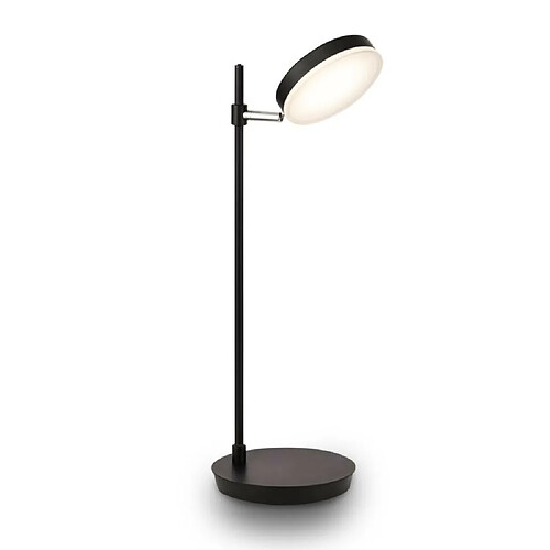 MAYTONI Lampe de table noire à DEL intégrée Modern Fad