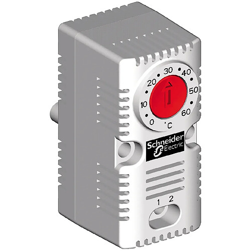 thermostat - climasys cc - a ouverture - rouge - schneider electric nsyccothcf