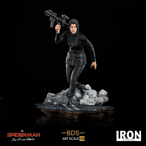 Iron Studios Spider-Man: Far From Home - Statuette BDS Art Scale Deluxe 1/10 Maria Hill 20 cm